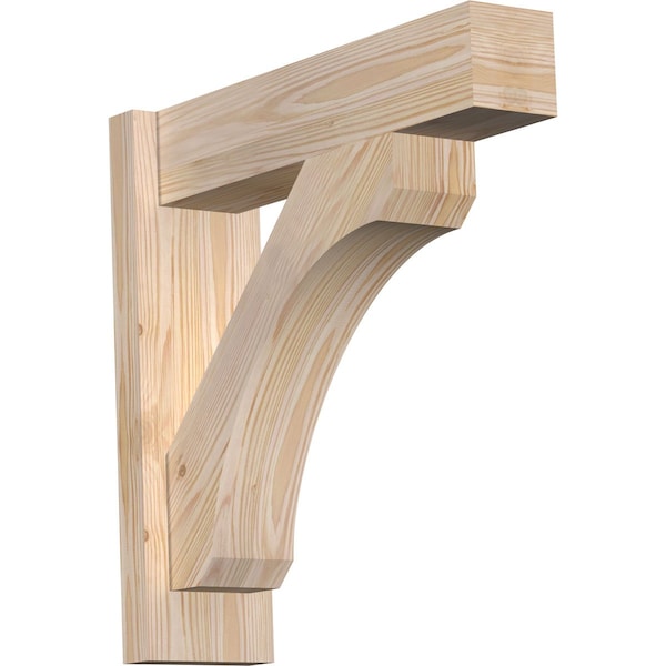 Ekena Millwork Legacy Block Smooth Outlooker, Douglas Fir, 5 1/2"W x 20"D x 20"H OUT06X20X20LEC05SDF - main